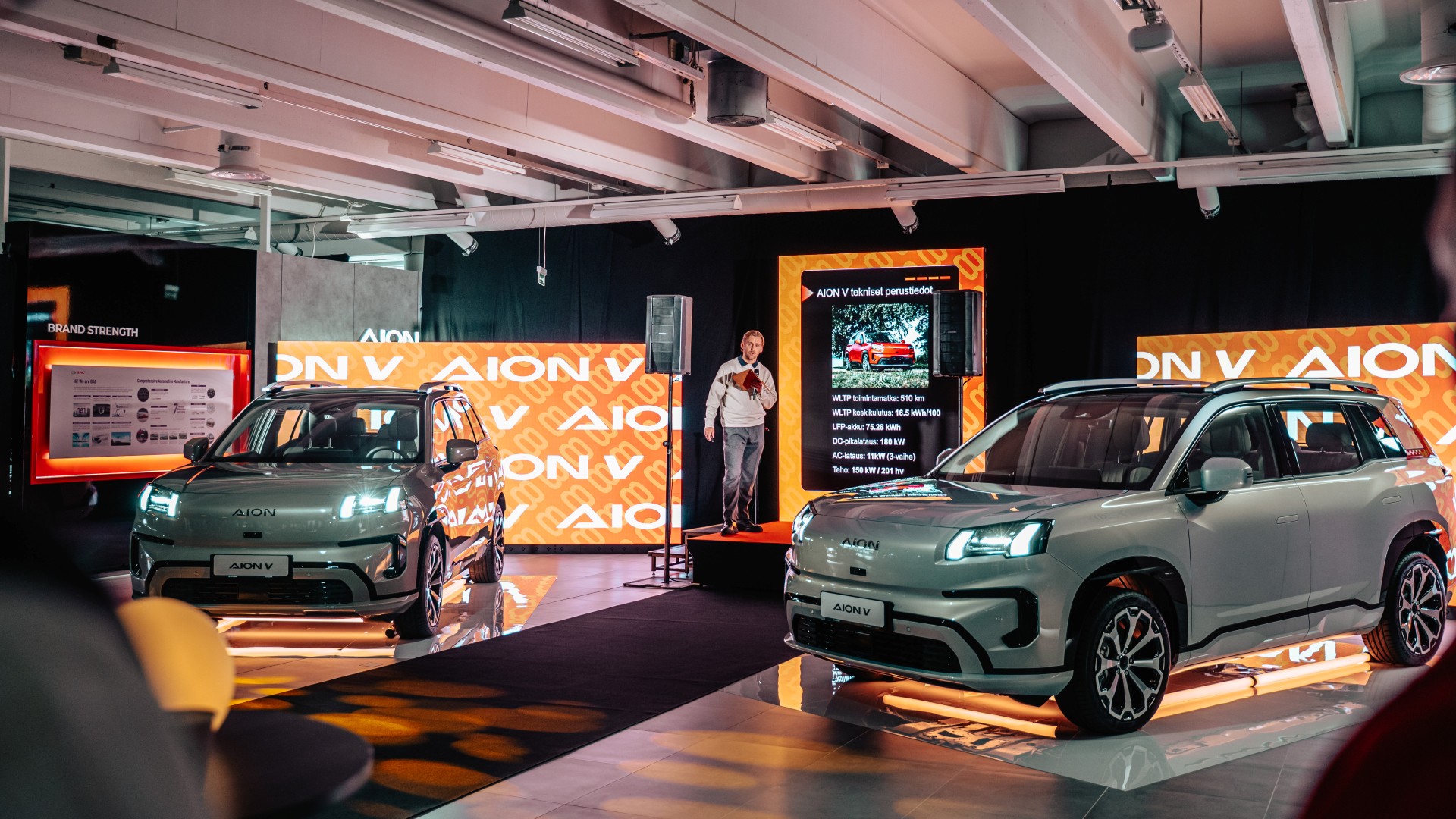 AION V lanseerattiin medialle ja ylöisölle 23.9.2025