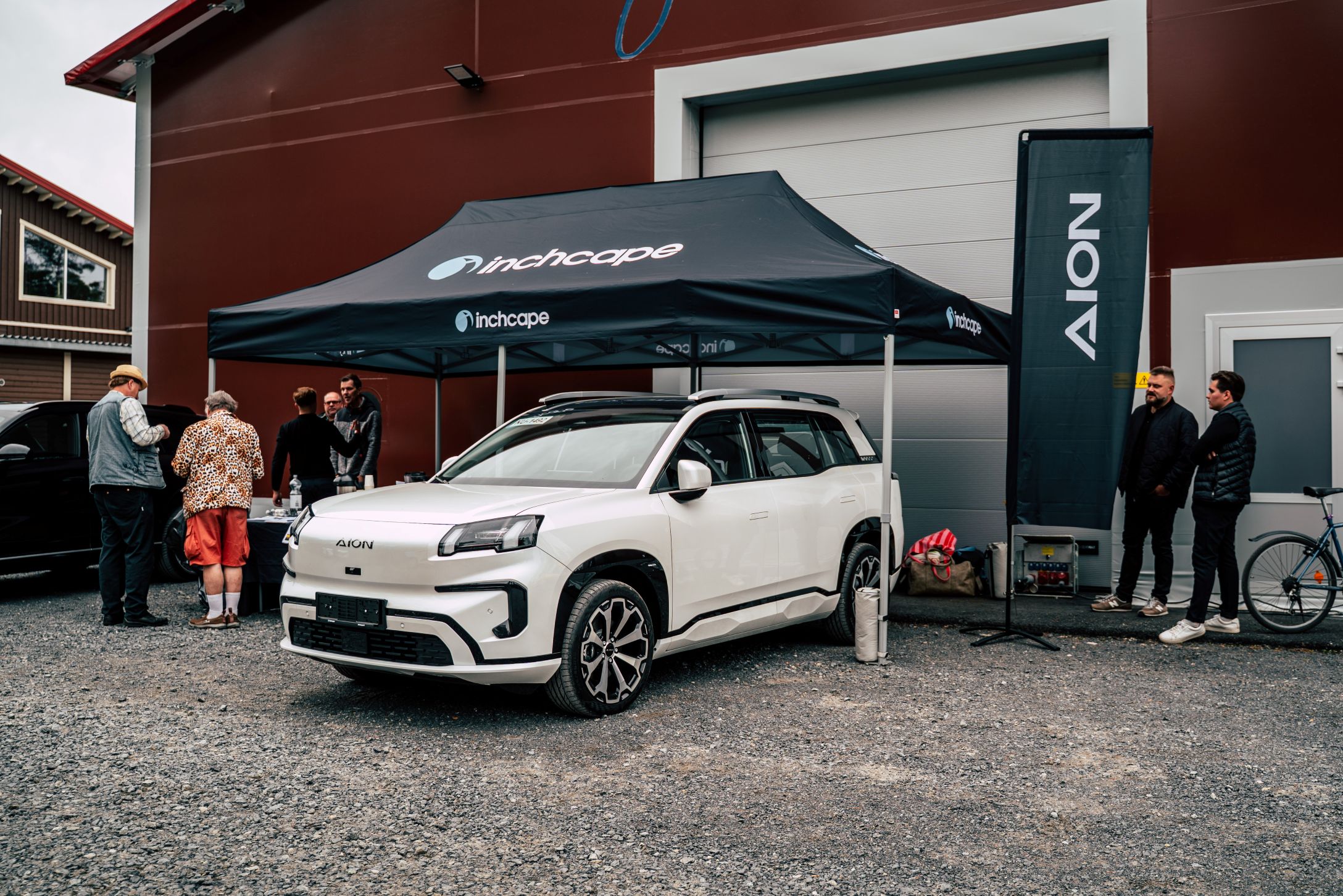 AION V esillä Electric Weekendillä Woikoskella