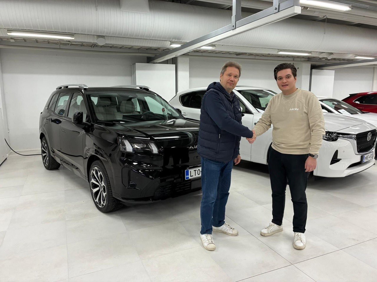 Ensimmäinen AION V luovutettiin asiakkaalle 